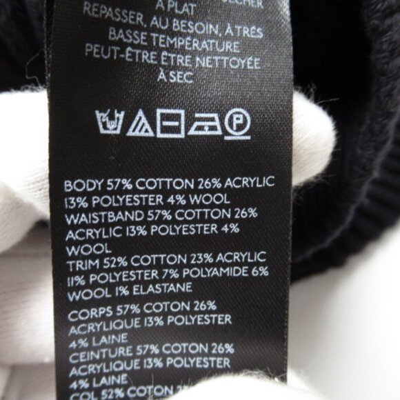 Anthropologie Maeve Long-Sleeve Mock-Neck Tie-Waist Mini Dress Black M - Picture 11 of 13